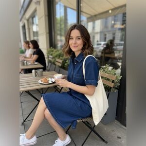Sonoma Blue Denim Dress